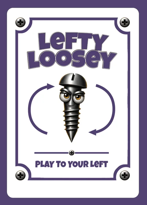 Lefty Loosey direction card